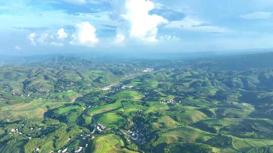 大山山区航拍