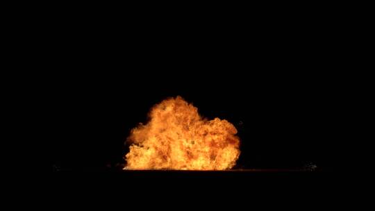 4k爆炸生成的多种火焰效果背景视频素材51