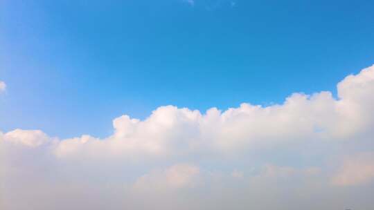 蓝天白云云朵飘飘延时风景视频素材视频素材模板下载