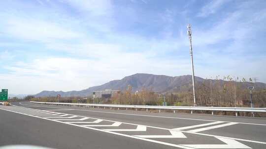 旅行 沿途 风景 公路 树