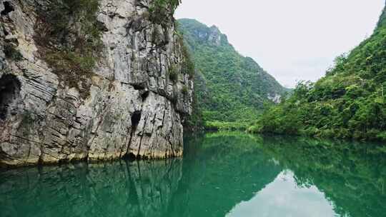 青山绿水江河峡谷大自然风光