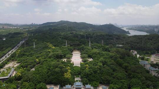 航拍广西南宁城市宣传片地标建筑