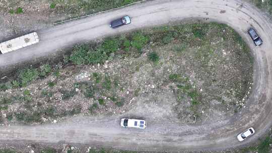 219国道察隅县盘山公路航拍