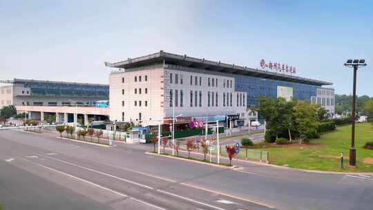 江苏省扬州站与扬州汽车客运站 合集视频素材模板下载