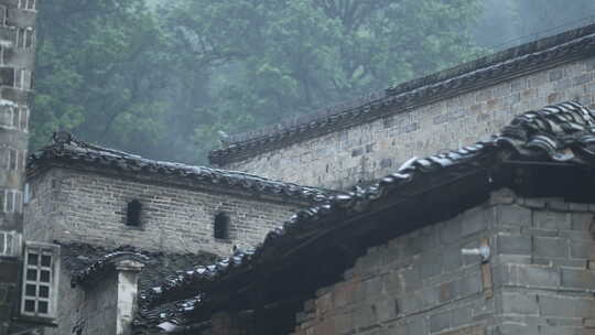 瑶里古镇雨后唯美景色