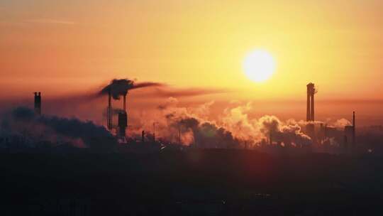 工业园区碳排放大气污染