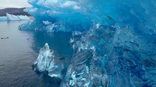 极地冰川世界视频素材模板下载