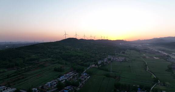 电网电力发电太阳能发电站能源风车风力