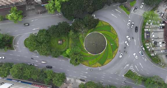 阳江市城区公路延时航拍02