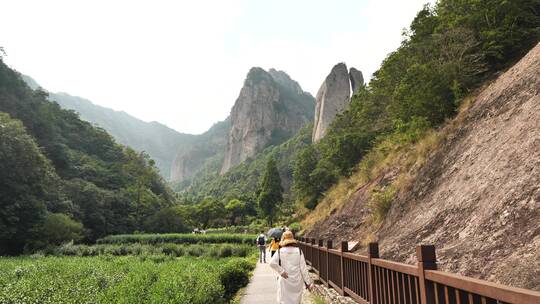 浙江温州雁荡山山谷奇特景观