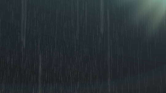 4k灯光下的下雨雨帘视频素材视频素材模板下载