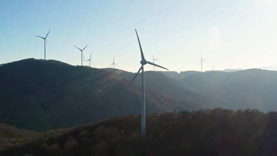 山顶风力发电机