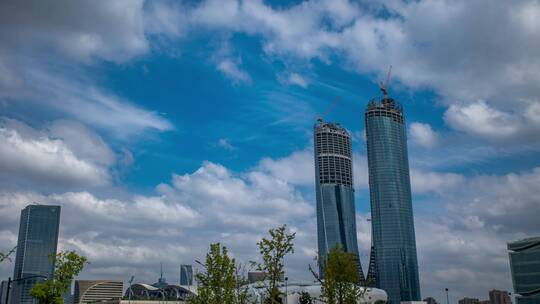 杭州世纪中心延时风景