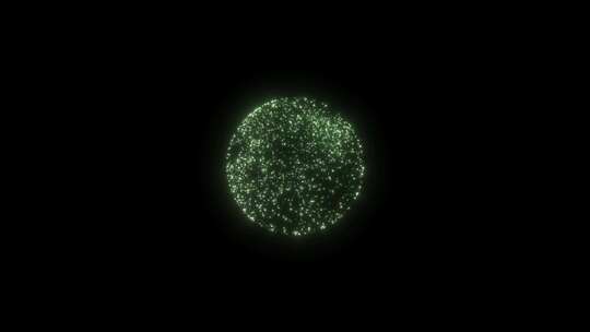 发光粒子球。魔法粒子球。科幻发光粒子球。视频素材模板下载