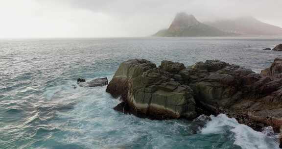 南非，海湾，豪特湾，海洋