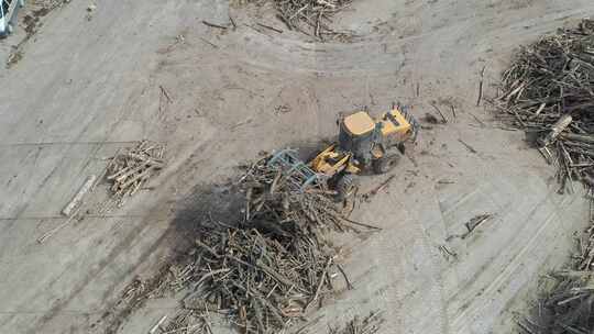 木材工厂空镜视频