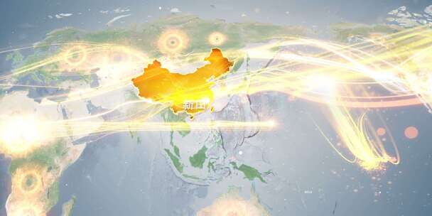 永州新田县地图辐射到世界覆盖全球 11