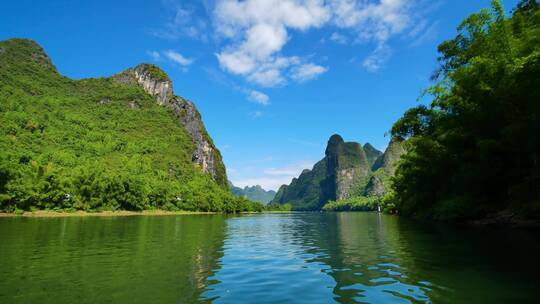 广西美景 桂林山水 漓江风光 漓江漂流