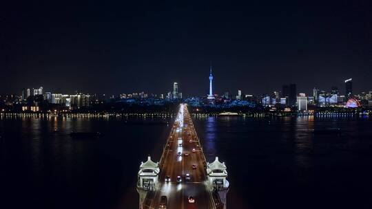 湖北武汉城市航拍视频