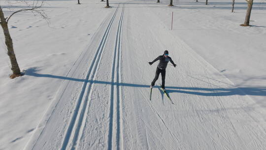 双板滑雪