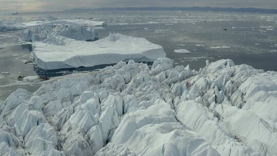 格陵兰岛冰川
