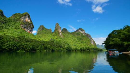 广西美景 桂林山水 漓江风光 漓江漂流