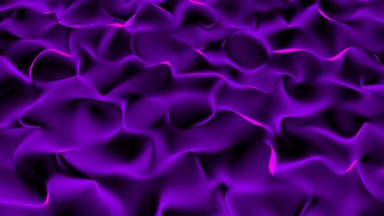 抽象光滑波浪背景。多色柔和光滑时尚波浪动