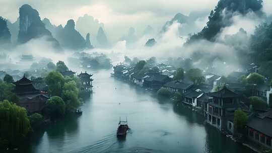 中国风 山水