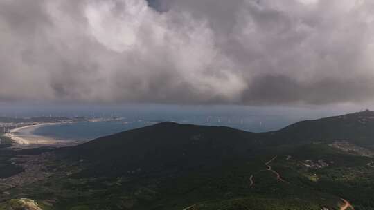 平潭岛海岸线航拍