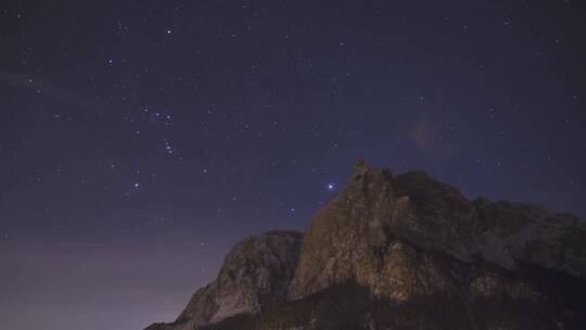 夏季星空银河延时4K