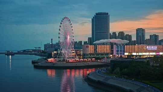 青岛西海岸夜景