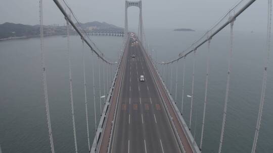 大连星海大桥DLOG视频素材模板下载
