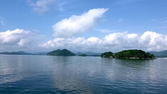 千岛湖里的各种美景