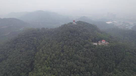 东莞黄旗山航拍