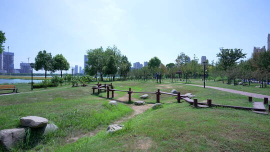 武汉杨春湖城市生态公园风景