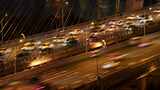 城市夜晚交通立交桥街景车流高清在线视频素材下载