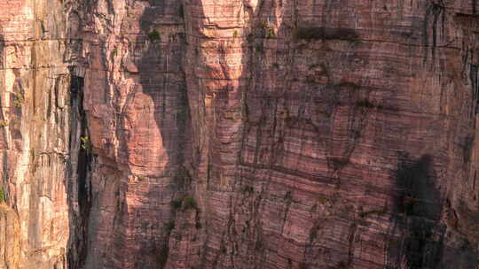 山西省太行山峡谷视频素材模板下载