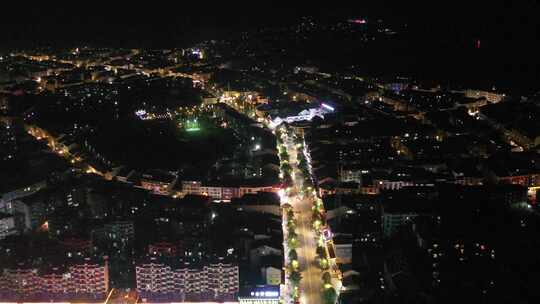 黄水大剧院夜景航拍