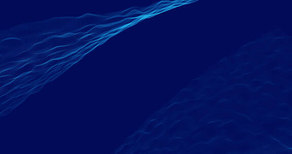 波纹A01粒子波纹 蓝色片头 科技感