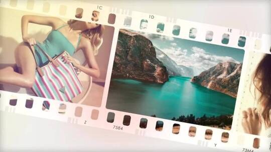 动感整洁照片过渡AE模板