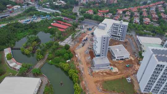 航拍厦门东海学院