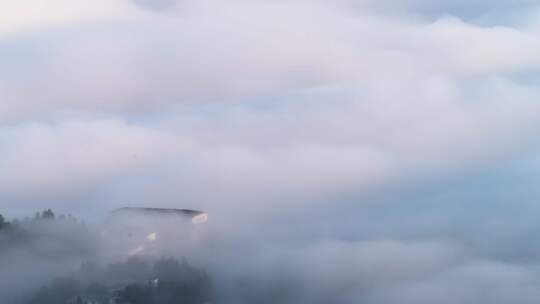 湖北九宫山云海延时