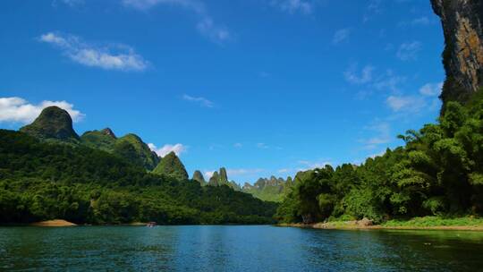 广西美景 桂林山水 漓江风光 漓江漂流