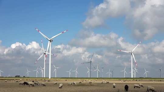 风力发电 新能源风车