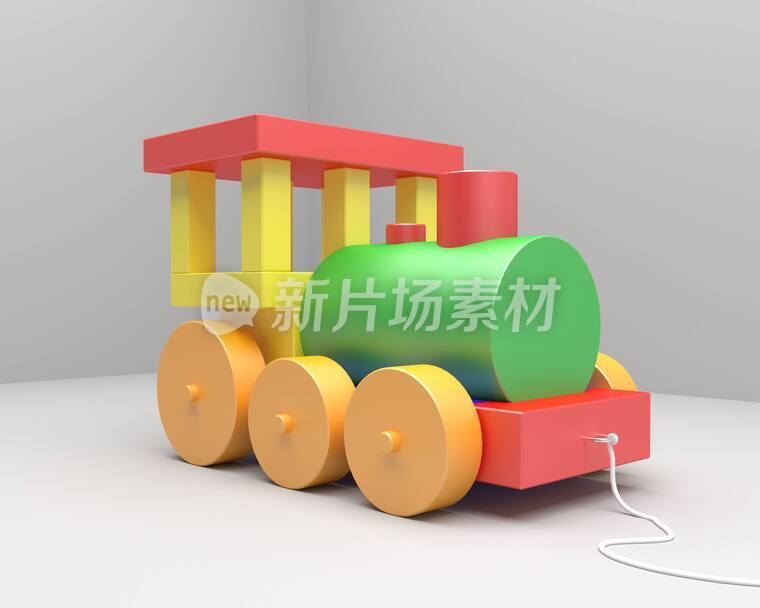 玩具小火车3DMAX模型