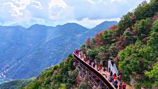 三峡红叶