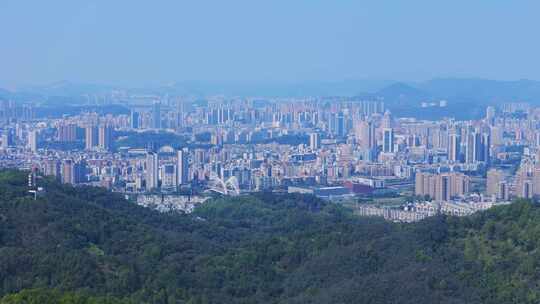 江门江海区蓬江区城市航拍