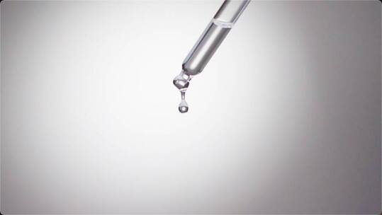 滴管水滴液体精油精华液实验室科技