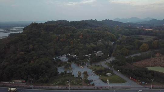 池州齐山风景区航拍