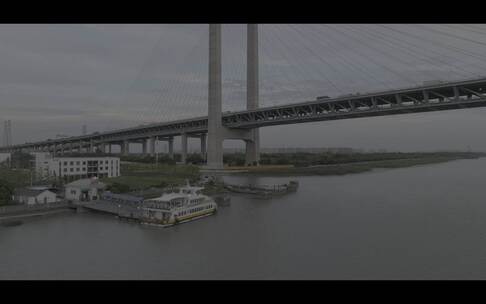 闵浦大桥航拍13（4K/50fps/灰档/降噪）